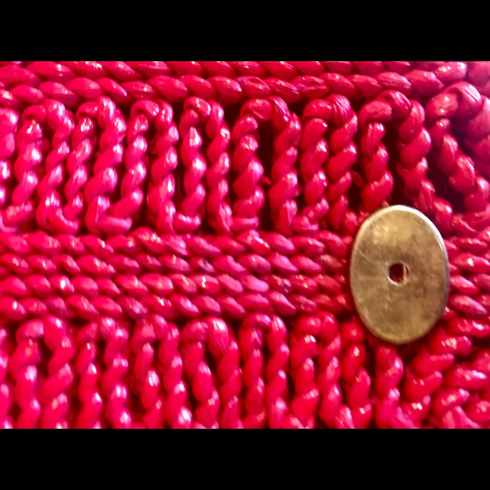 1970s Vintage ❤️ Jordan Marsh Clutch - Picture 4 of 8